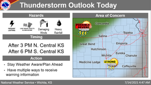 Thunderstorms Likely This Afternoon