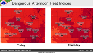 Dangerous Heat Expected Today