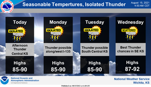 Chance For Storms Continues Through Wednesday