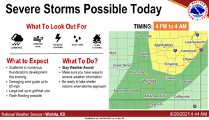 Severe Storms Possible Today