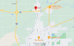 Fire Reported Behind IHOP