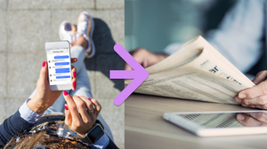 NEW: Text Message -> Post In Newspaper