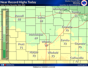 Near Record High Today