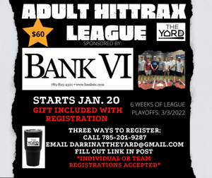 Adult HitTrax at The Yard