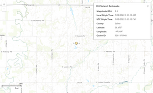 Wednesday Earthquake