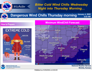 Dangerous Wind Chills Expected Thursday Morning