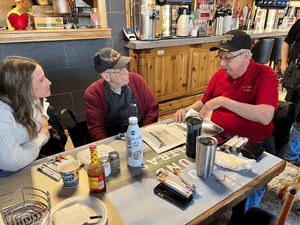 The Library Sports Bar & Grill and Interim Healthcare hosts a monthly Vet to Vet Cafe