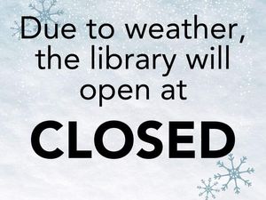 Salina Public Library Weather Announcement