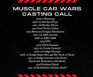 Muscle Car Casting Call
