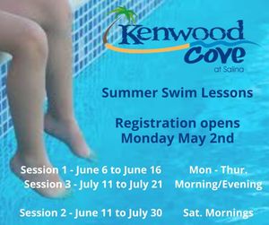 Swimming Lessons at Kenwood Cove
