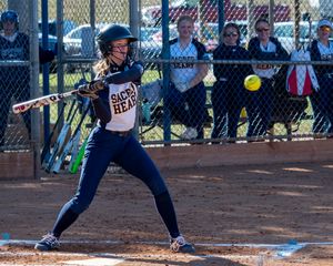 Sacred Heart Opens Softball Season with Sweep of Sedgwick (Photo Gallery)