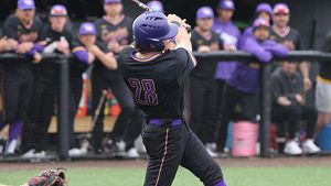 KWU Baseball Splits with Friends