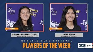 KWU Sweeps Flag Football Weekly Honors