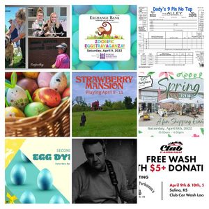 Events for Saturday, April 9