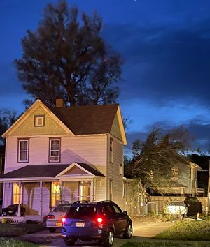 Friday Night Winds Reek Havoc On Powerlines & Homes