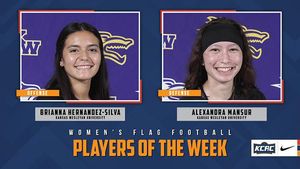 KWU Hernandez-Silva & Mansur Earn KCAC Flag Football Weekly Honors
