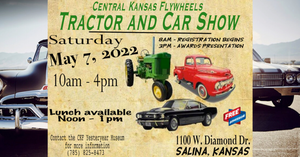 Central Kansas Flywheels Yesteryear Museum Tractor and Car Show