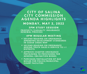 City Meeting Agenda for May 2