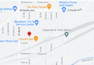 2-Vehicle Accident in Central Salina Sends One to the Hospital