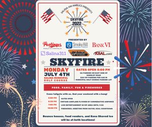 Salina SKYFIRE July 4th An Evening of Family Fun