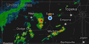 Thunderstorm Warning In Effect