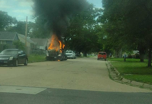 Alert: Report Of Semi On Fire