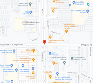 No Serious Injuries after 2-Vehicle Crash in South Salina