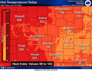 Hot Temperatures Today