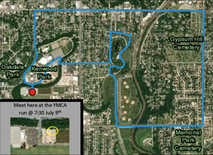 Saturday Morning Run with YMCA