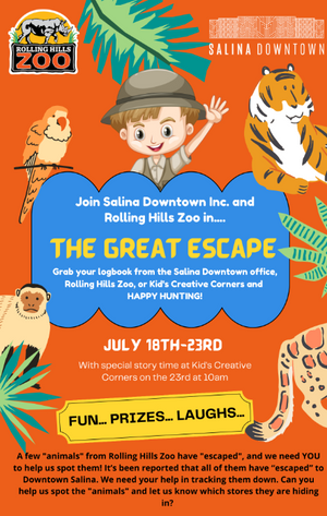 The Great Escape Leads To Downtown Salina