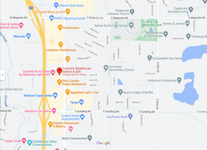 ALERT: 2-Vehicle Wreck in South Salina