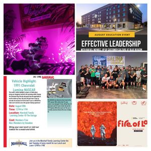 Events for Tuesday, August 30