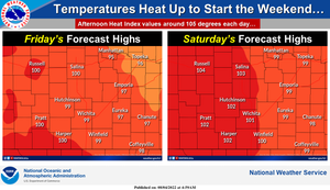 Temperatures Heat Up To Start The Weekend