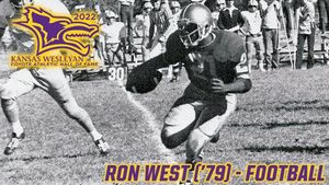 2022 Kansas Wesleyan Coyote Athletic Hall of Fame Inductee - Ron West - Football