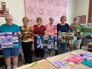 Piece Makers Reach Over 155 Fidget Quilt Donations
