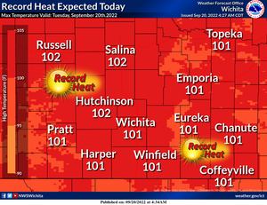 Record Heat Expected Today