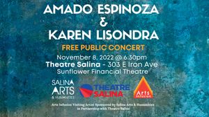Amado Espinoza and Karen Lisondra Performing at Theatre Salina