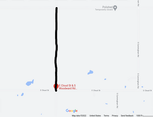 Portions of Woodward and Muir Roads to be closed for replacement of drainage structures