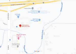 Dumpster Fire in North Salina