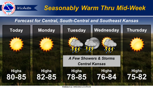 Chance For Storms Tuesday - Wednesday