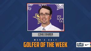 KWU's Vikander Selected as KCAC Men's Golfer of the Week