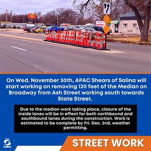 Median Work on Broadway