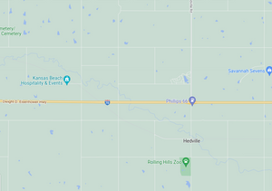 Car/Deer Accident on I-70