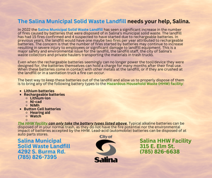 Landfill Asks for Public Assistance