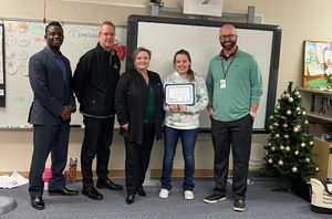 Coronado Teacher Receives December Teacher Appreciation Award