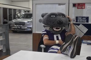 Big XII Championship Trophy Makes Stop in Salina