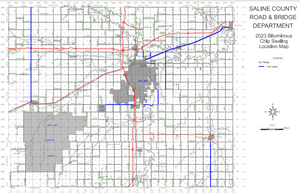 County Commission Approves Bid Award for 2023 Bituminous Chip Sealing
