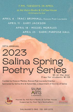 2023 Salina Spring Poetry Series Announced
