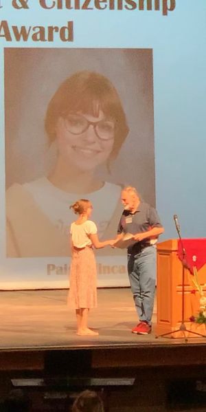 Paige Hinca Wins Dennis G Pugh Scholarship