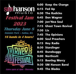 SM Hanson Festival Jam Schedule Finalized